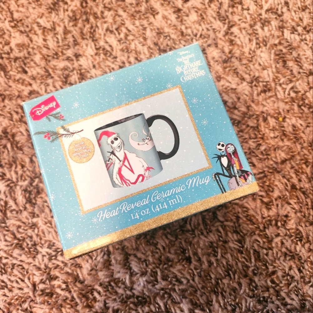 Disney Heat Reveal Ceramic Mug 14oz New In Box-opened For Pictures